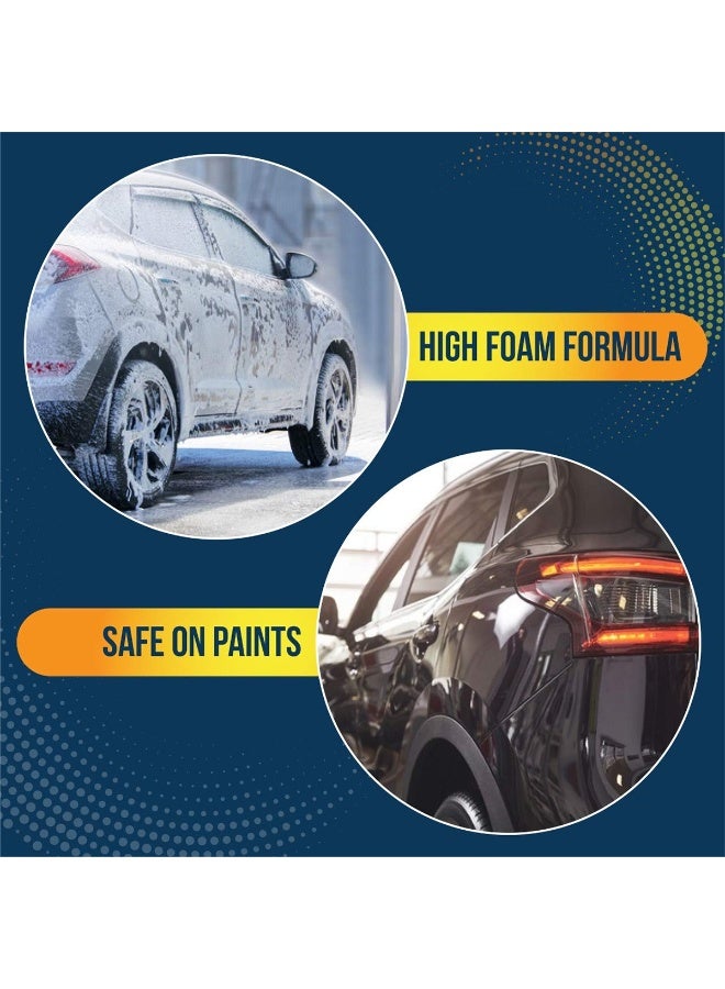 Sword Pro SW-380 Car Wash Shampoo 5L High Foam Concentrated Formula for Vehicle Cleaning Safe on Paint Removes Dirt & Grime Works with Bucket Sponge Spray Gun Low Viscosity Easy Rinse For Cars SUVs Bikes Trucks Professional Auto Care Exterior Use - Image 5